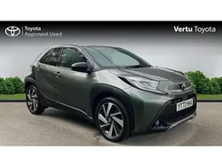 Green Used 2022 Toyota Aygo Hatchback | £15,997 (Fair price)