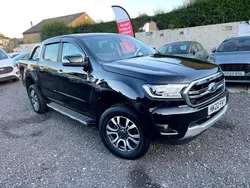 Black Used 2022 Ford Ranger Limited Pickup | £14,499