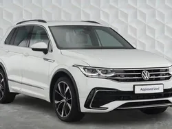 White Used 2023 VW Tiguan R-line Edition SUV | £30,250 (Fair price)