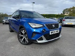 Blue Used 2024 Seat Arona Xperience Lux SUV | £18,980 (Fair price)