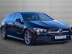 Cosmos black Used 2020 Mercedes CLA200 AMG line Estate | £18,890 (Good price)