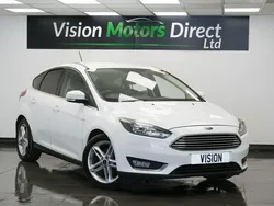 White Used 2017 Ford Focus Titanium Hatchback | £6,675 (Super price)