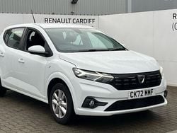 White Used 2022 Dacia Sandero Comfort Hatchback | £10,505 (Good price)