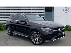 Black Used 2020 Mercedes GLC300 AMG Line Premium SUV | £33,952 (Fair price)