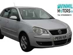 Silver Used 2009 VW Polo Match Hatchback | £2,495 (Expensive)