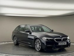 Carbon black Used 2020 BMW 540 M Sport Estate | £29,400 (Fair price)