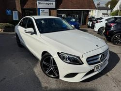 White Used 2021 Mercedes C200 Sedan | £16,000 (Super price)