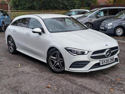White Used 2020 Mercedes CLA200 Shooting Brake AMG line Estate | £19,999 (A bit pricey)