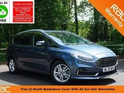 Blue Used 2021 Ford S-MAX Titanium MPV | £19,990 (Fair price)