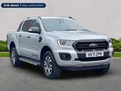 Silver Used 2021 Ford Ranger Wildtrack Pickup | £19,350 (Fair price)