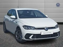 White Used 2024 VW Polo R-line Hatchback | £20,499 (Fair price)