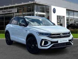 White New 2025 VW T-Roc Black Edition SUV | £33,390 (Good price)