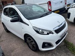 White Used 2021 Peugeot 108 Allure Hatchback | £5,749 (Fair price)