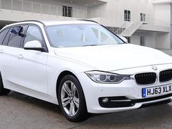 White Used 2013 BMW 320 Sport Line Estate | £6,650 (Fair price)
