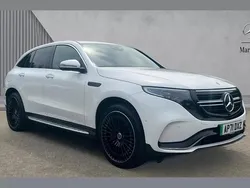 Manufaktur opalite white bright Used 2021 Mercedes EQC400 AMG Line Premium Plus SUV | £27,418 (Expensive)