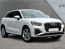 White New 2025 Audi Q2 S-Line SUV | £30,000 (Expensive)