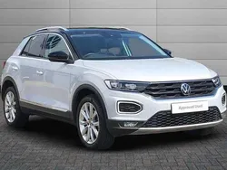Silver Used 2021 VW T-Roc SEL SUV | £18,750 (Fair price)