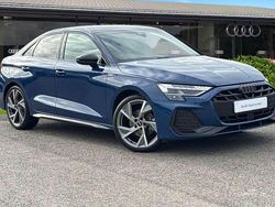 Blue Used 2025 Audi A3 Black Edition Sedan | £29,990 (Expensive)