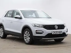 Silver Used 2020 VW T-Roc SE SUV | £16,691 (Fair price)