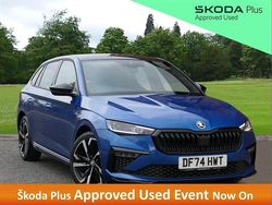 Blue Used 2024 Skoda Scala Monte Carlo Hatchback | £20,595 (Fair price)