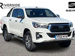 White Used 2018 Toyota HiLux Pickup | £24,990 (A bit pricey)
