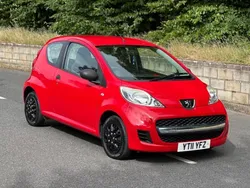 Red Used 2011 Peugeot 107 Hatchback | £1,600 (Good price)