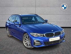 Blue Used 2021 BMW 320 M Sport Estate | £22,990 (A bit pricey)