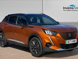Orange Used 2022 Peugeot e-2008 Premium SUV | £14,500 (Fair price)