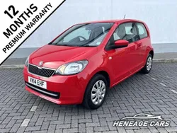 Red Used 2014 Skoda Citigo SE Hatchback | £5,200 (Fair price)
