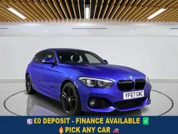 Blue Used 2017 BMW 118 M Sport Hatchback | £10,699 (A bit pricey)