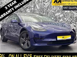 Blue Used 2021 Tesla Model 3 Standard Range Plus Sedan | £17,195 (Fair price)
