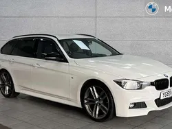 White Used 2019 BMW 320 M Sport Estate | £19,494 (Fair price)