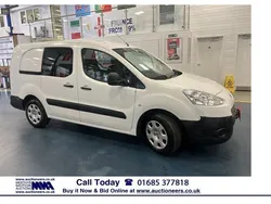 White Used 2014 Peugeot Partner MPV | £3,370 (Super price)