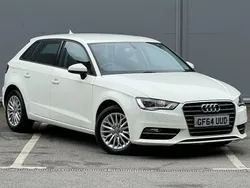 White Used 2014 Audi A3 Sportback Hatchback | £8,244