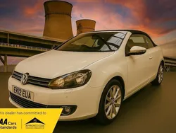 White Used 2012 VW Golf Cabriolet SE Cabriolet | £4,490 (Good price)