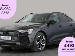 Used 2023 Audi e-tron Sportback Black Edition SUV | £31,404