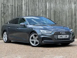 Grey Used 2018 Audi A5 Sportback S-Line Hatchback | £15,250 (Fair price)
