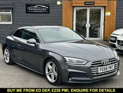 Grey Used 2018 Audi A5 S-Line Coupe | £15,995 (Fair price)