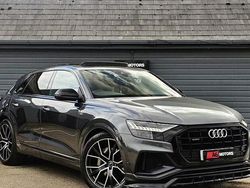 Grey Used 2021 Audi Q8 Black Edition SUV | £51,989 (Expensive)