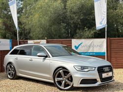 Silver Used 2014 Audi A6 Black Edition Estate | £13,995 (Expensive)