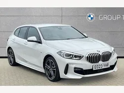 Alpine white Used 2023 BMW 118 M Sport Hatchback | £22,850 (Fair price)