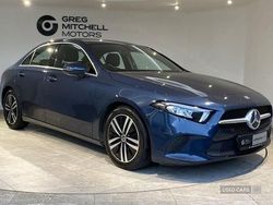 Blue Used 2021 Mercedes A200 Executive Sedan | £18,495 (Good price)