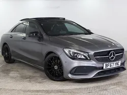 Grey Used 2017 Mercedes CLA180 AMG line Sedan | £11,175 (Fair price)