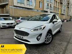 White Used 2018 Ford Fiesta Zetec Hatchback | £6,290 (Fair price)