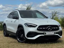 White Used 2022 Mercedes GLA220 AMG line SUV | £29,593 (Fair price)