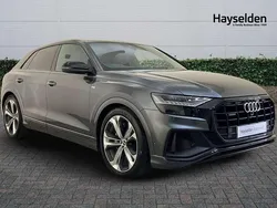 Grey Used 2021 Audi Q8 Black Edition SUV | £43,895