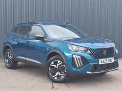 Blue New 2025 Peugeot 2008 Allure SUV | £24,998 (Fair price)
