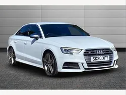 White Used 2020 Audi S3 Sport Sedan | £24,950 (Fair price)