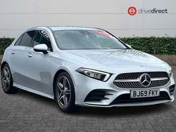 Silver Used 2019 Mercedes A200 AMG line Hatchback | £13,995 (Good price)