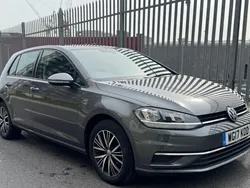 Grey Used 2017 VW Golf VII SE Hatchback | £8,900 (Fair price)